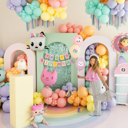 Porte-lettres Happy Birthday Gabby's Dollhouse, 180 x 15 cm