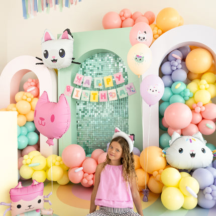 Porte-lettres Happy Birthday Gabby's Dollhouse, 180 x 15 cm