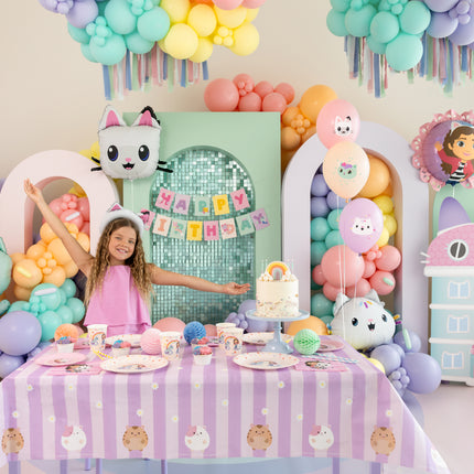 Porte-lettres Happy Birthday Gabby's Dollhouse, 180 x 15 cm