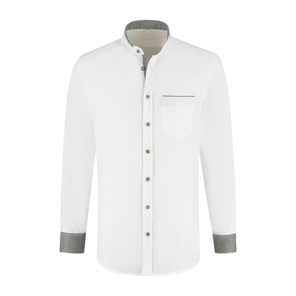 Chemisier Oktoberfest Blanc Hommes