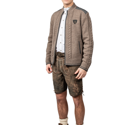 Gilet Oktoberfest marron