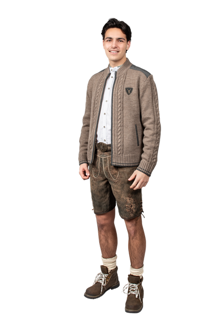 Gilet Oktoberfest marron