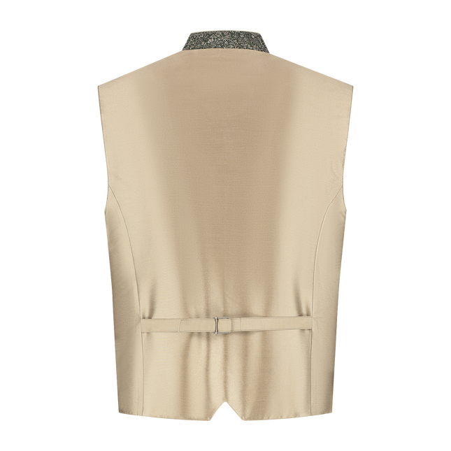 Gilet Oktoberfest Vert foncé Trachtenweste Jaquard