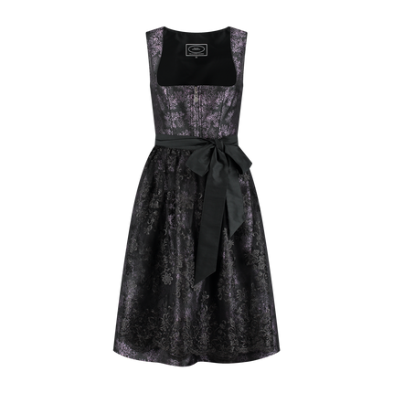 Robe Dirndl noire Oktoberfest Ladies Lace