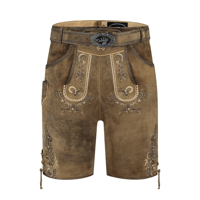 Lederhose Brown Antik