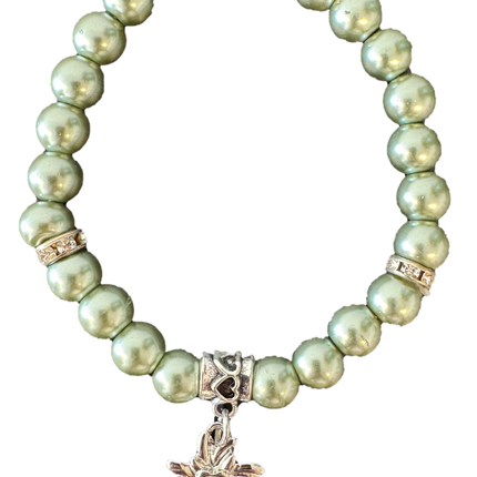 Bracelet vert pierre précieuse