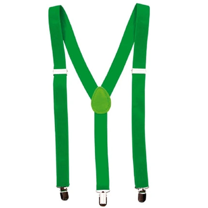 Bretelles vert foncé