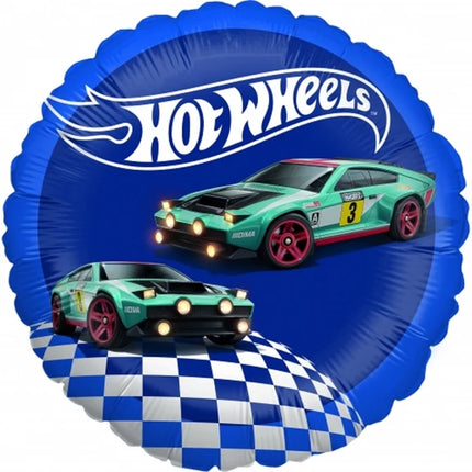 Ballon Hot Wheels à l'hélium, vide, 45 cm