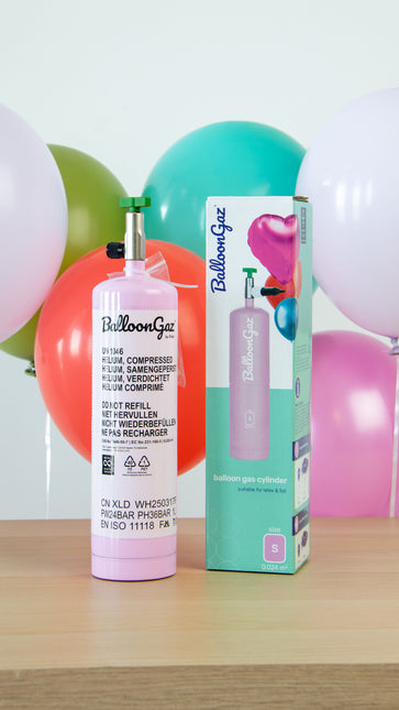 Réservoir d'hélium pour ballon en feuille de 45 cm