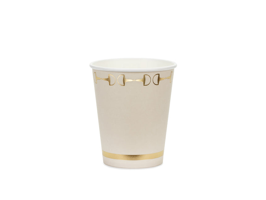 Gobelet beige 220ml 6pcs
