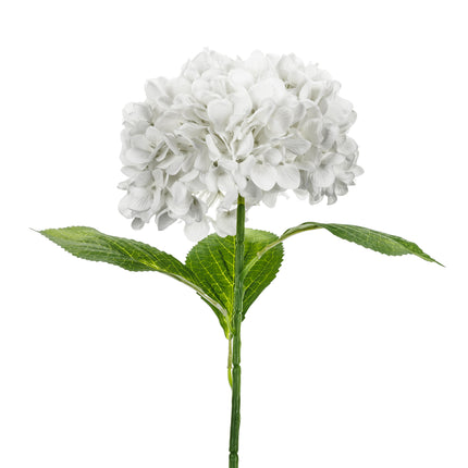 Faux hortensia blanc 69cm