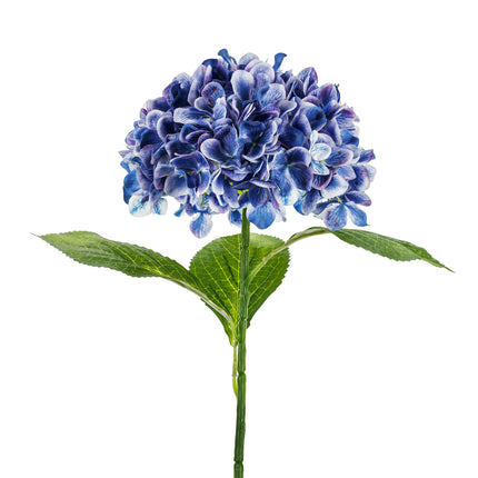 Faux hortensia à fleurs bleues 69cm