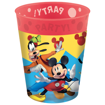 Tasses Mickey Mouse Jump Into Fun réutilisables 250ml 4pcs