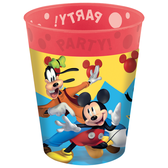 Tasses Mickey Mouse Jump Into Fun réutilisables 250ml 4pcs