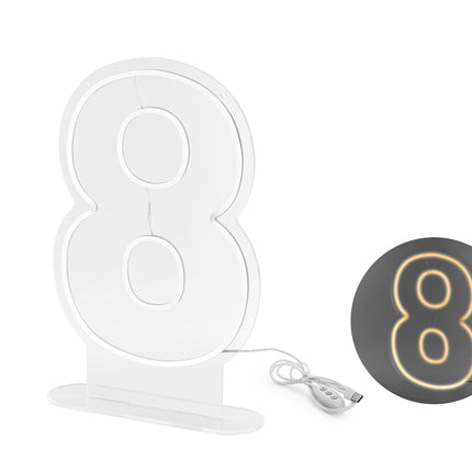 8 Year Light Figure White 50cm
