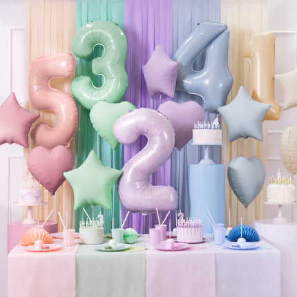 Nappe bleu clair pastel 1.8m