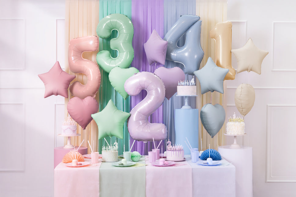 Nappe bleu clair pastel 1.8m