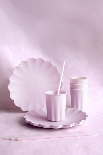 Nappe jetable, 180x120 cm, violet clair