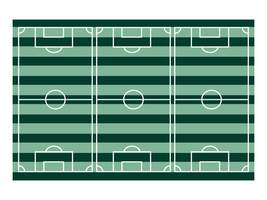 Chemin de table de football 1.8m