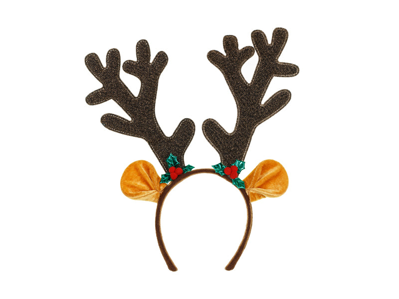 Bandeau de cheveux de Noël Bois de renne