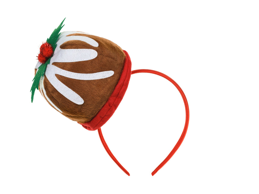 Bandeau Cupcake avec gui, 19x19cm