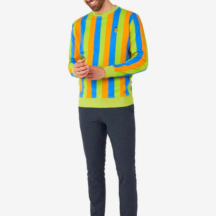Pull Sesame Street Bert & Ernie pour homme, multicolore