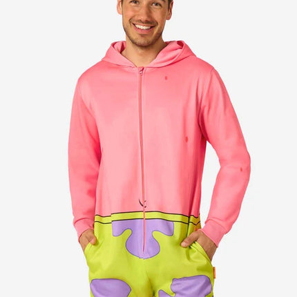Grenouillère unisexe SpongeBob, Patrick et Étoile, rose