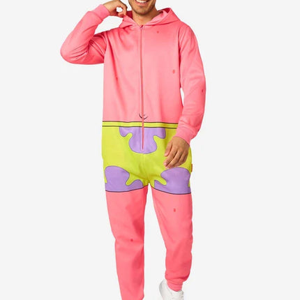 Grenouillère unisexe SpongeBob, Patrick et Étoile, rose