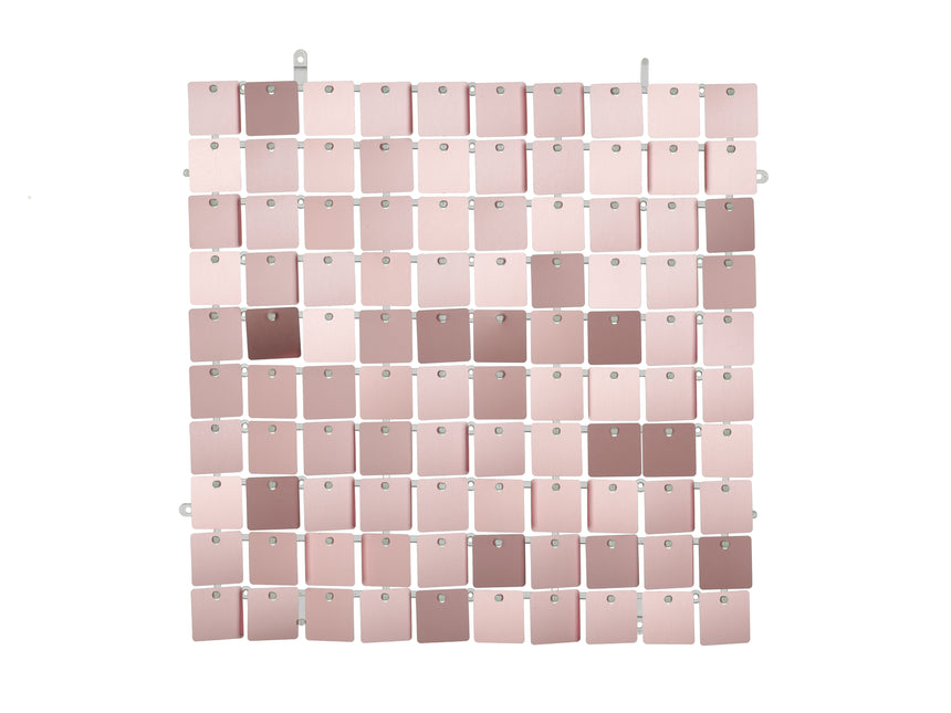 Rideau de porte or rose 30cm