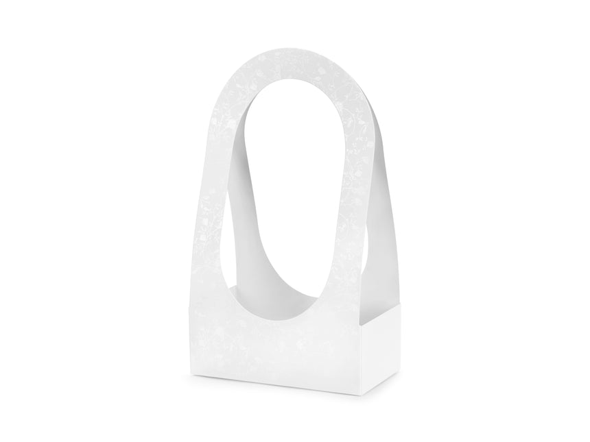 Boîte à partage blanche Boîte à fleurs 38cm