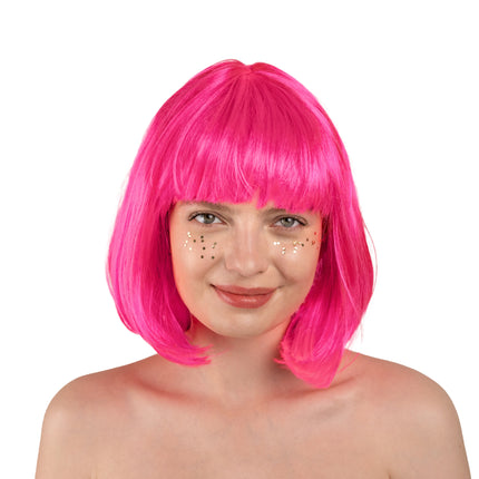 Perruque rose Cléopâtre