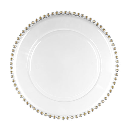 Plateau blanc Perle blanche 32cm