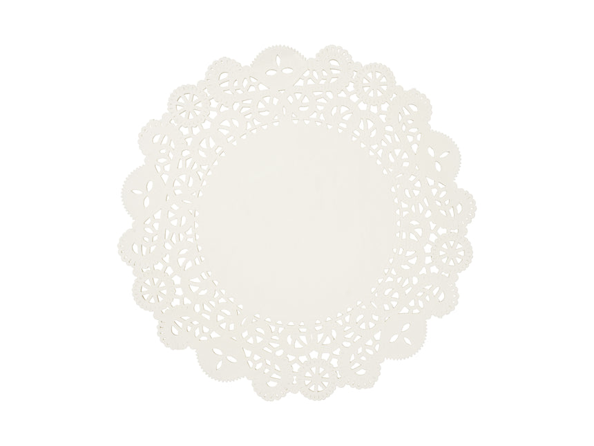 Sets de table blancs 35cm 50pcs
