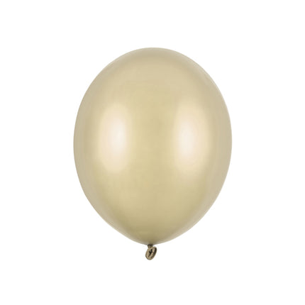 Ballons de baudruche dorés à froid 23cm 100pcs