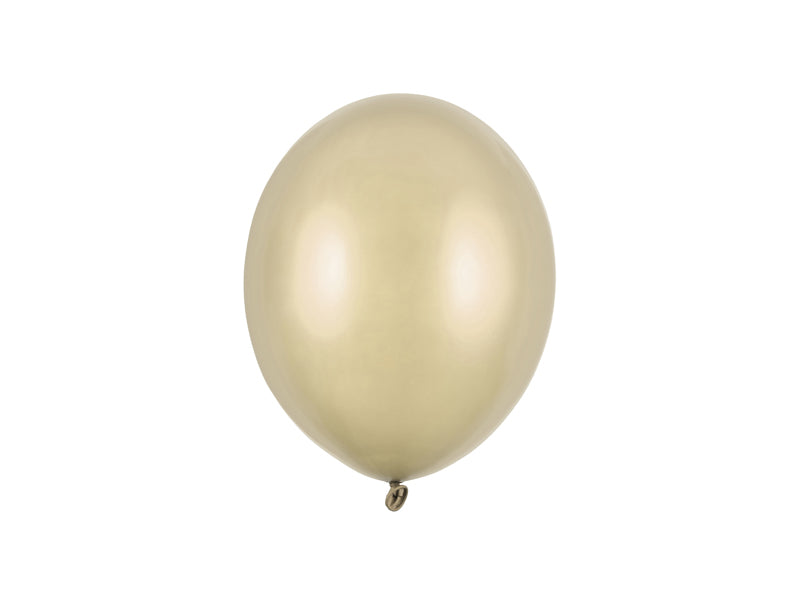 Ballons de baudruche dorés à froid 23cm 100pcs