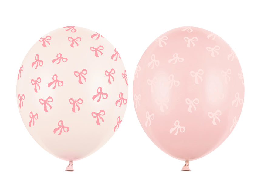 Ballons rose pâle Cockers 30cm 50pcs
