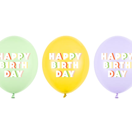 Ballons d'anniversaire 30cm 50pcs