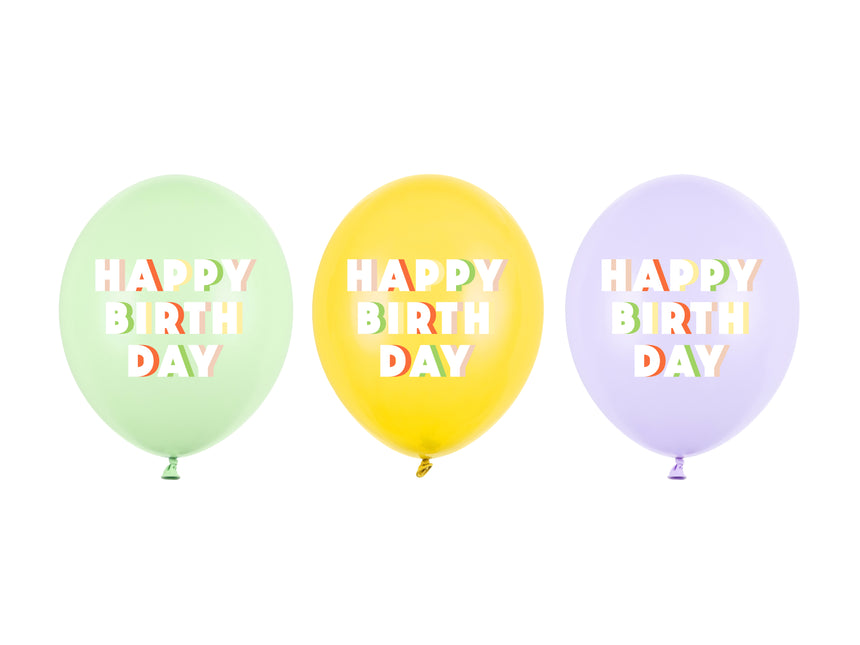 Ballons d'anniversaire 30cm 50pcs