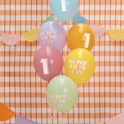 Ballons 1 an 30cm 50pcs