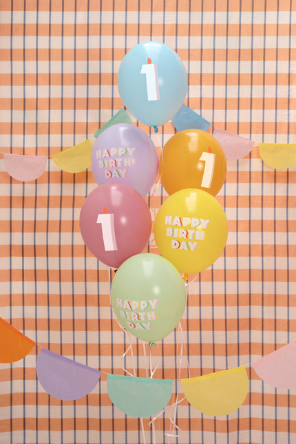 Ballons 1 an 30cm 50pcs