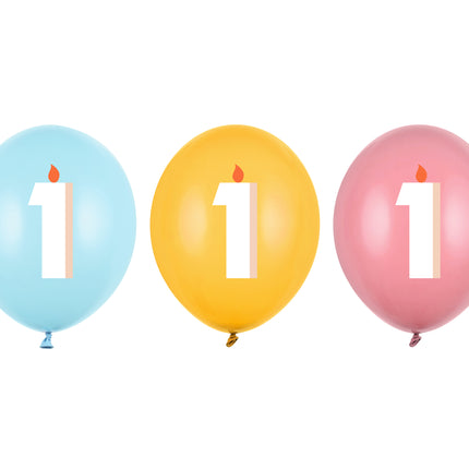 Ballons 1 an 30cm 50pcs