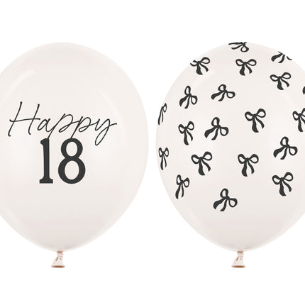Ballons 18 ans 30cm 50pcs