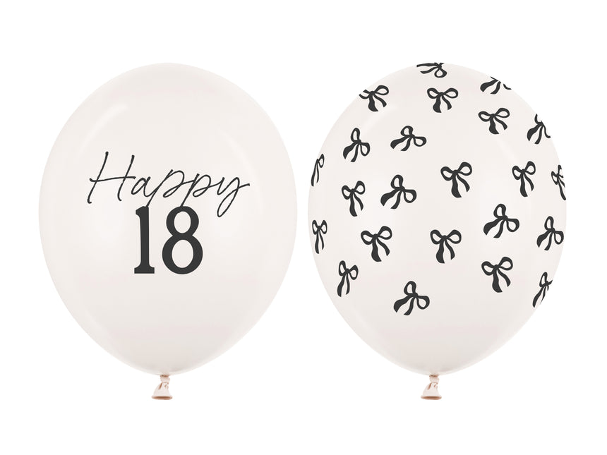 Ballons 18 ans 30cm 50pcs