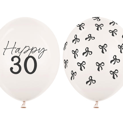 Ballons 30 ans 30cm 50pcs
