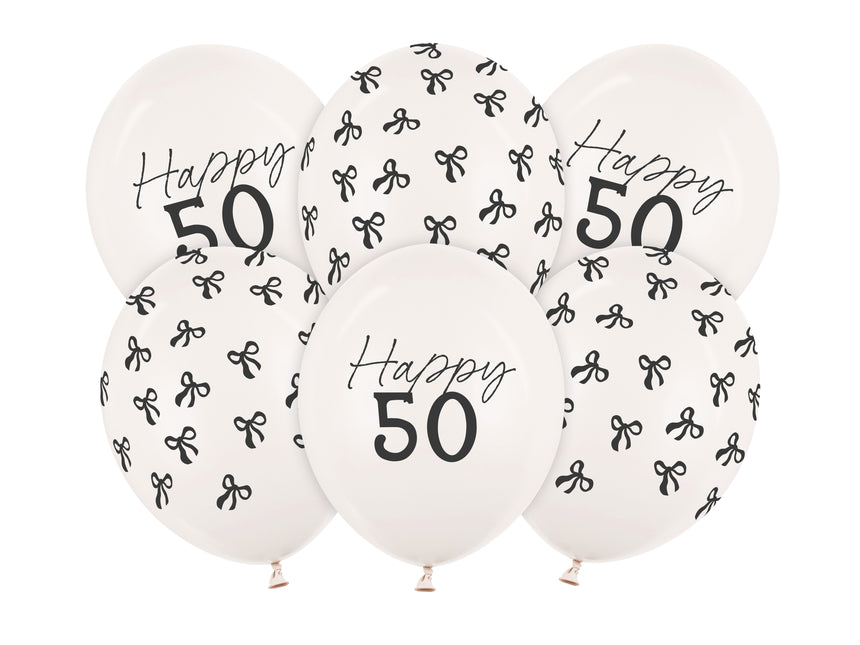 Ballons 50 ans 30cm 50pcs