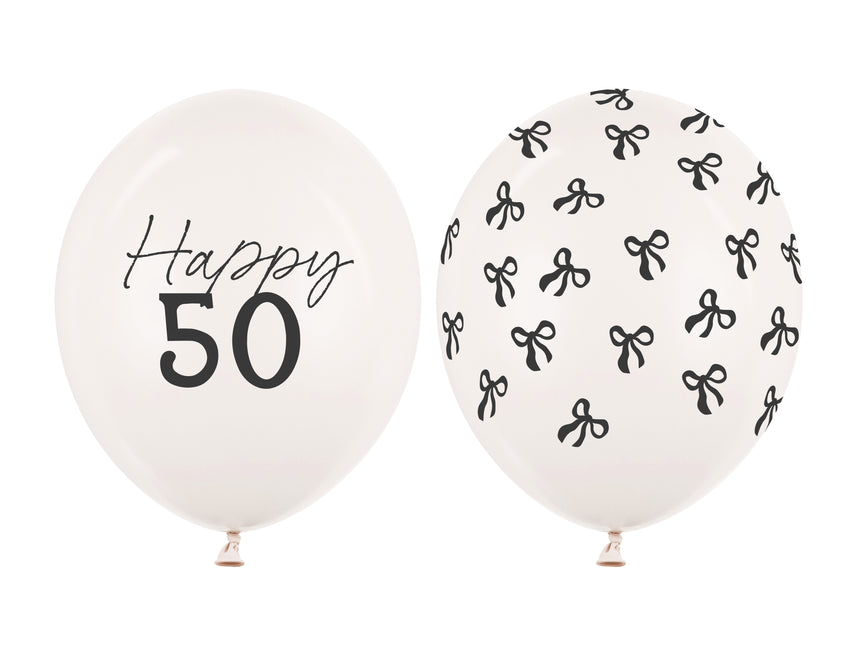 Ballons 50 ans 30cm 50pcs