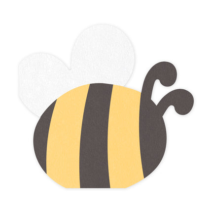 Serviettes de table abeille 16cmx15 cm