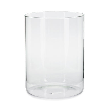 Bougeoir transparent 17cm