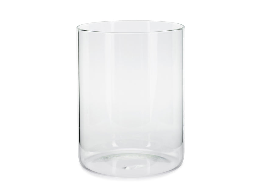 Bougeoir transparent 17cm