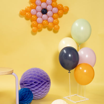 Support à ballons blanc
